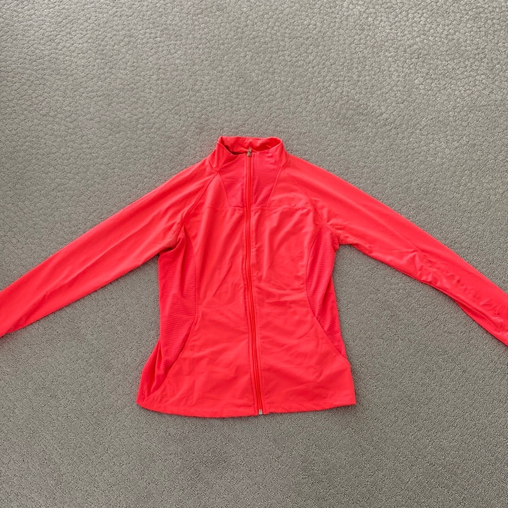 Neon running jacket